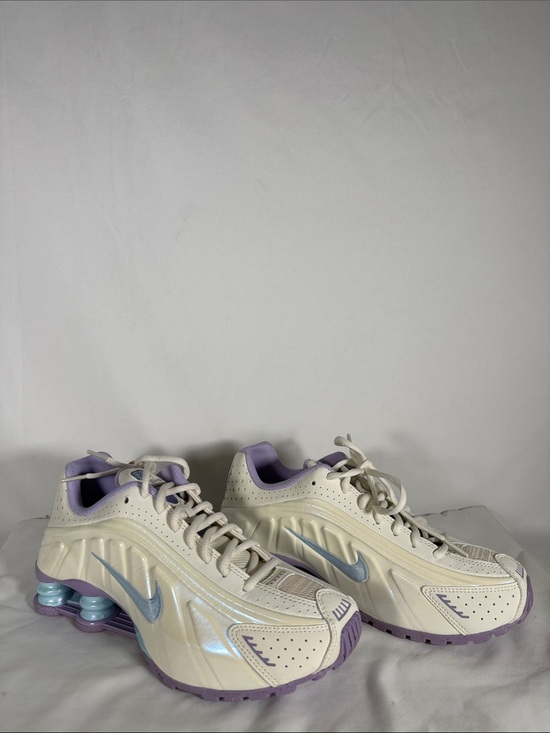 Nike Shoes - Nike Shox Women's Cream and Lavender